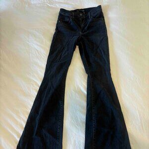Veronica Beard Sheridan High Rise Flared Jeans